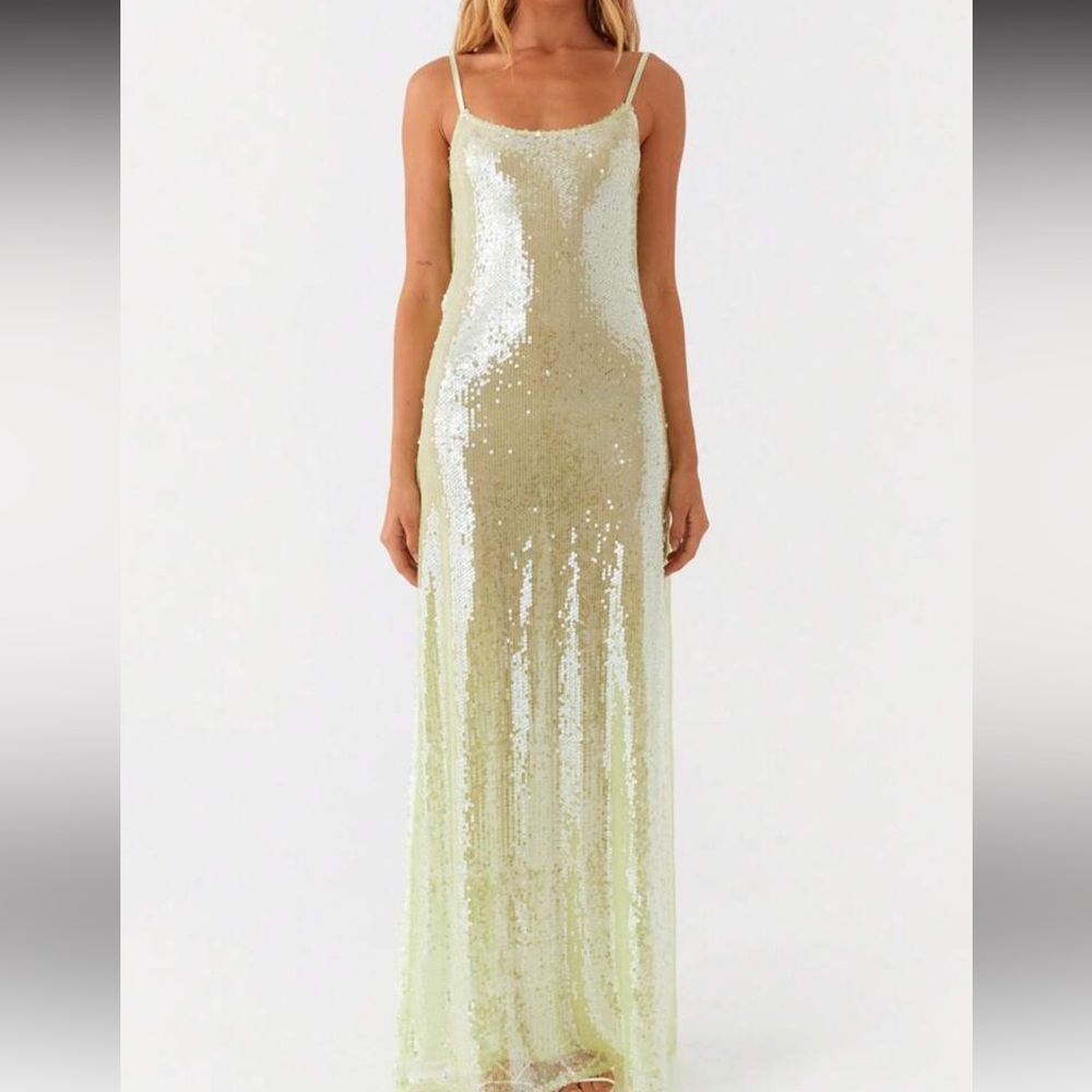 Elegant Sequin Evening Gown